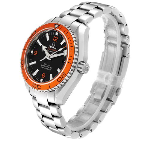 omega watch orange bezel.